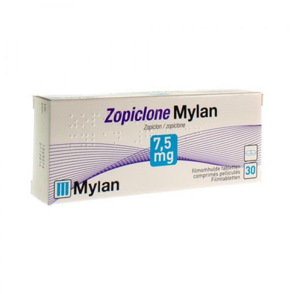 Zopiclone (Mylan) 7.5 mg – 3 ...